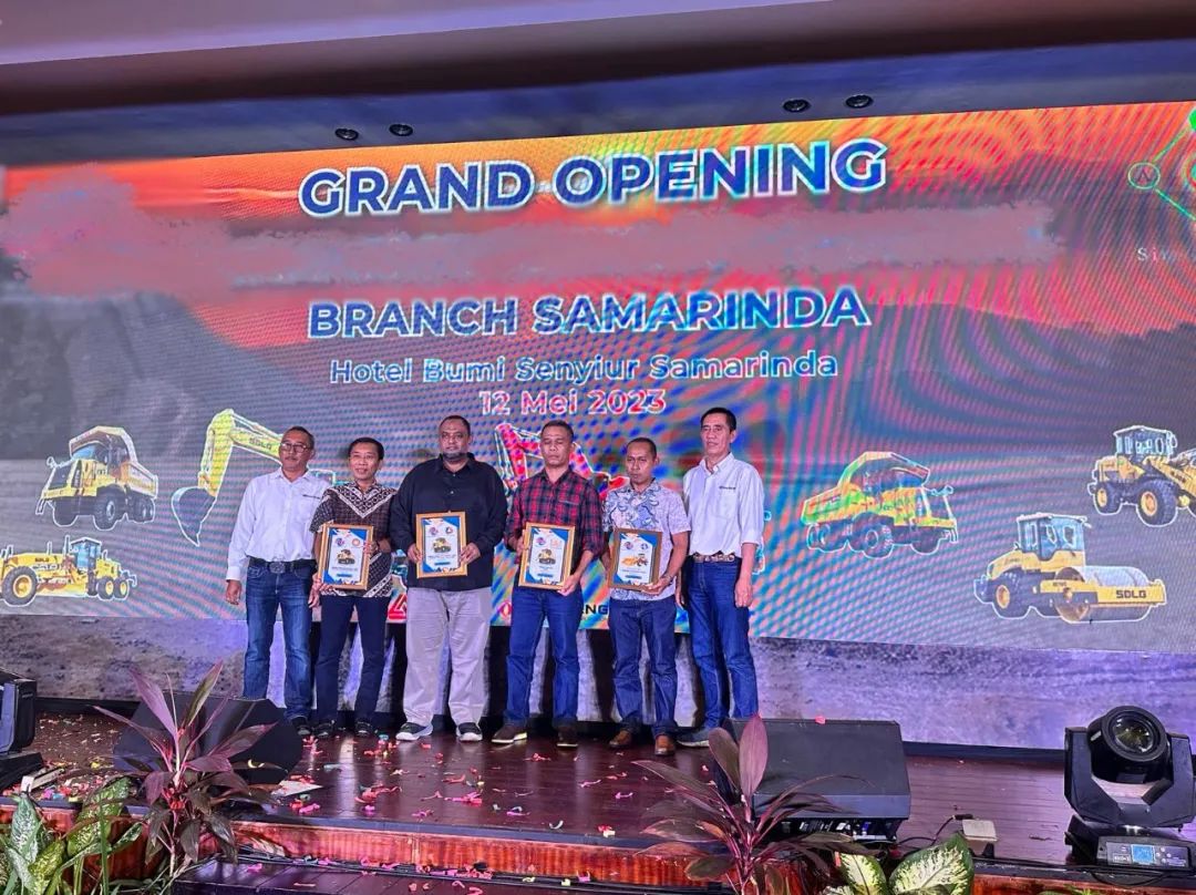 Opening Is a Big Order, Lingong Indonesia Kalimantan Channel Company Welcomes a Good Start