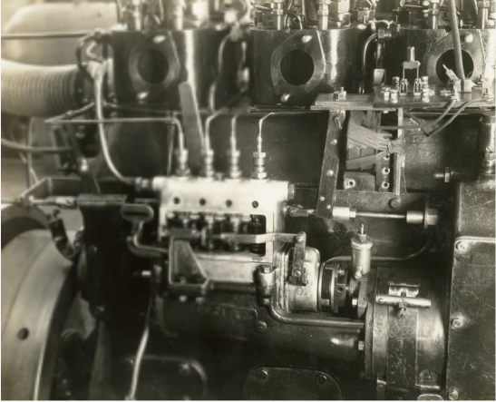 Historical Archives | Caterpillar's First Diesel Engine