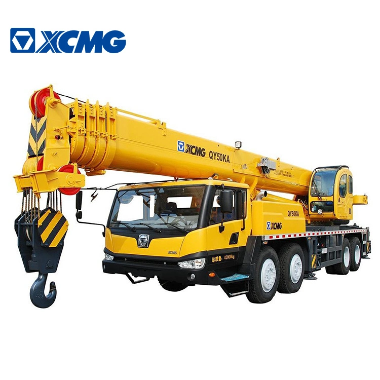 XCMG Official 50 Ton Truck Crane Qy50ka China Brand New Hydraulic Telescopic Boom Arm Lift Pickup Mobile Truck Crane Machine Price