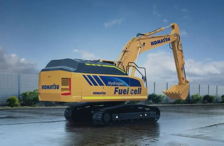 Komatsu Starts Hydrogen Fuel Cell Demonstration Experiment of Medium Hydraulic Excavator Concept Vehicle