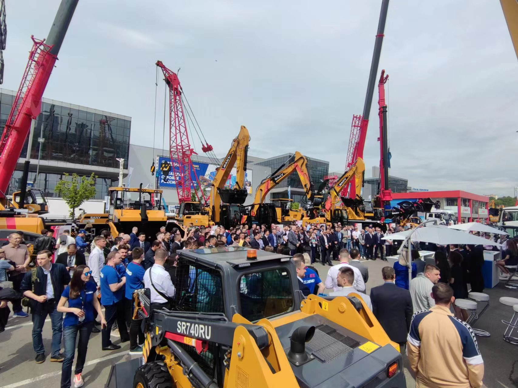 Grand Opening of CTT-EXPO 2023 Moscow Construction Machinery and International Mining Equipment Exhibition