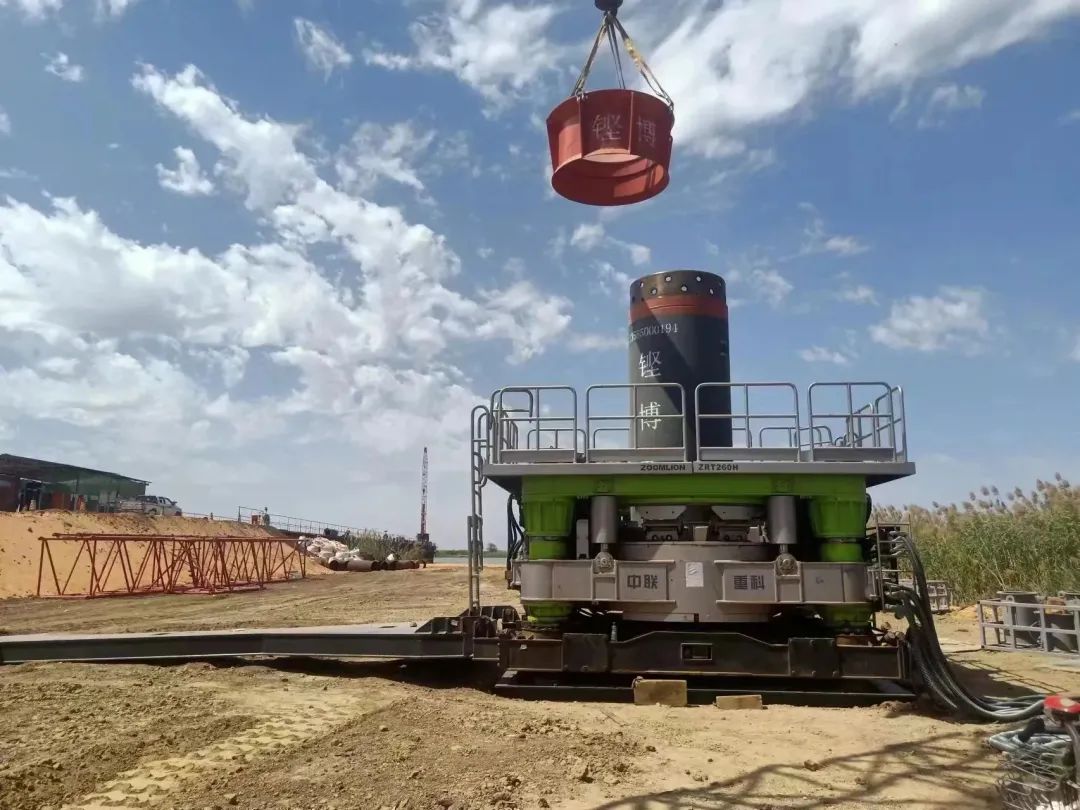 Build a bridge in Africa to "drill" home! Zoomlion Equipment Helps Build Roseau Bridge