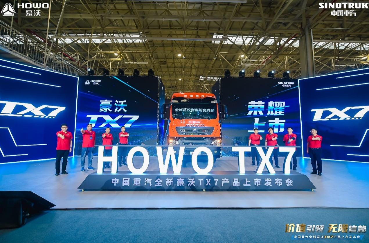 Value Leads Unlimited Trust | European Quality Heavy Truck HOWO TX7 Surges and Renews, Such as 7!