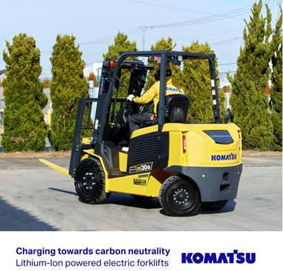 Electric Forklift of Komatsu