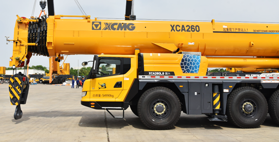 Choose XCMG XCA260L8 and hand in the full score of hoisting!