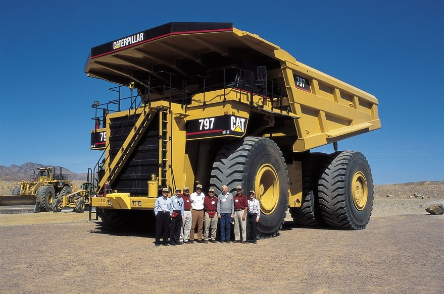 The "Big Mac" Cat ® 797 Mining Truck is 25 years old!