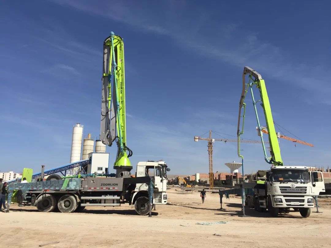 Group Helps Build Egypt's "Summer Capital", Zoomlion's Equipment Shines in Africa