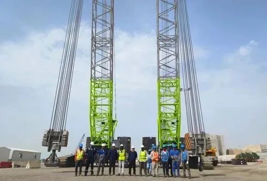 Industry attention! Zoomlion Crawler Cranes Delivered to Kuwait in Batch