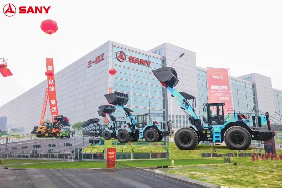 Set sail in full dress! Sany Heavy Machinery Huzhou Loader Industrial Park officially opened!