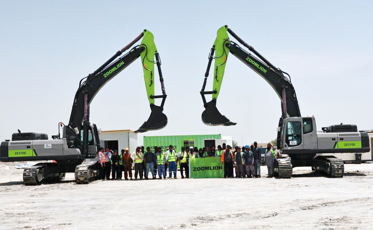 To build a zero-distance service brand, Zoomlion delivered the first batch of mini service stations in UAE