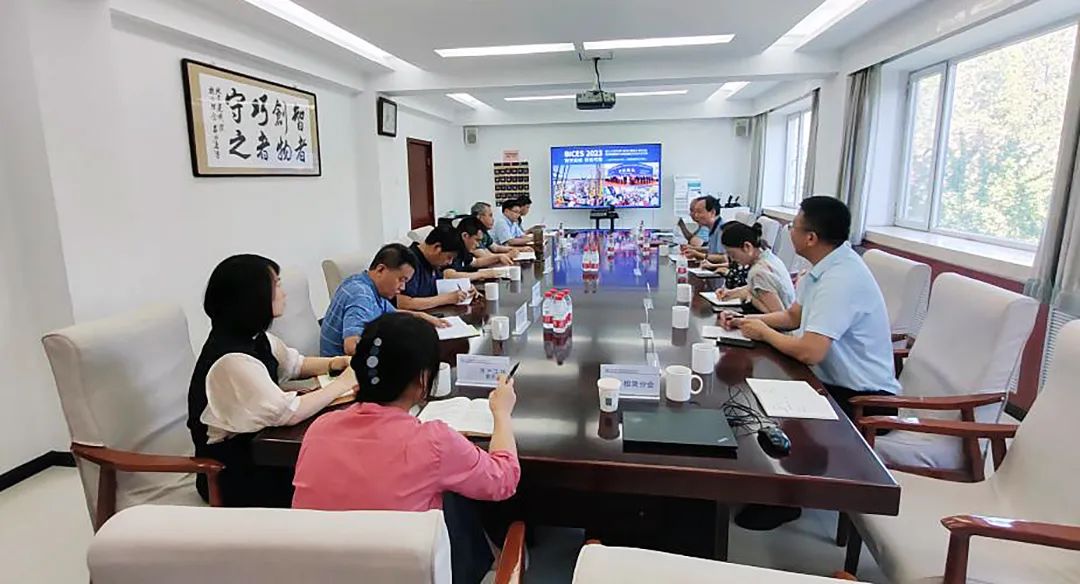 Deputy Secretary-General Wang Jinxing and His Delegation Went to Langfang to Discuss BICES and Main Business Work with Branches