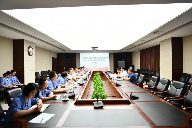 Shaanxi Coal Group Conducts Special Inspection on the Quality Consolidation and Improvement of the Company's Inspection and Rectification and the Inspection and Rectification of Thematic Education Issues