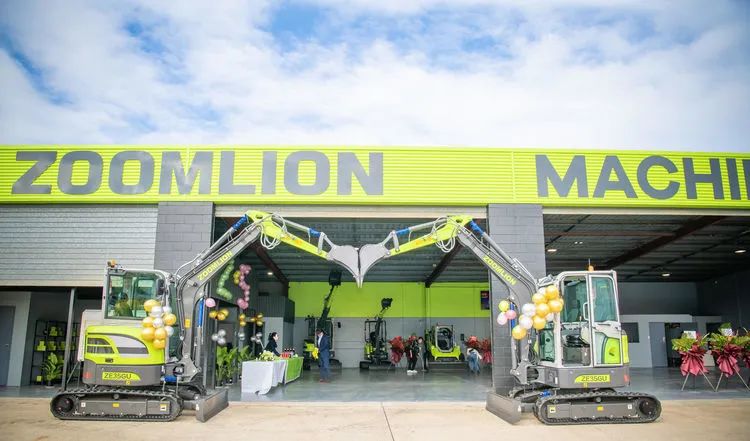 New breakthroughs in key markets! Zoomlion Earthmoving Machinery Opens First 4S Store in Australia