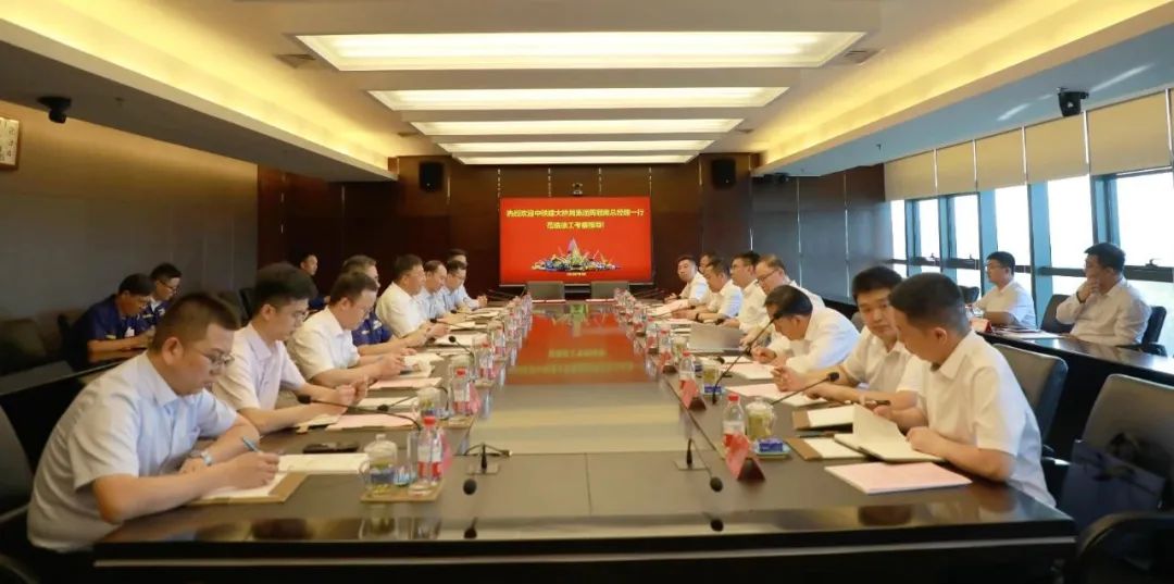 Strategic cooperation and joint construction | General Manager of China Railway Construction Bridge Engineering Group Zhou Guannan and his delegation visited XCMG