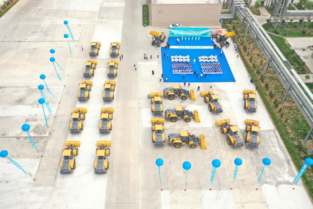 Enjoy "Yu" all over the world! First delivery of 100 pure electric loaders of XCMG