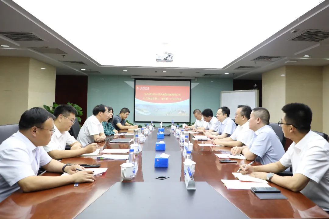 The main leaders of the company called on Liu Lianzhan, General Manager of CCCC Domestic Direct Business Department