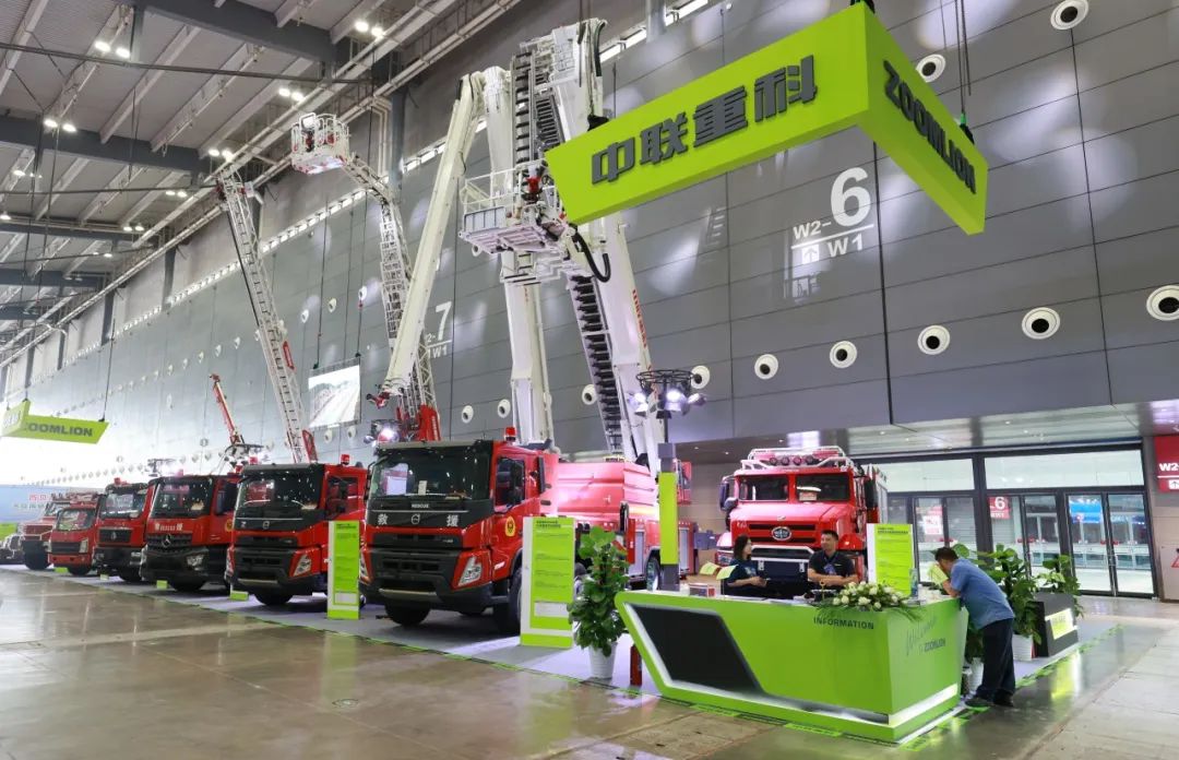 Zoomlion Appears at the Third Central China (Hunan) Emergency Fire Exposition