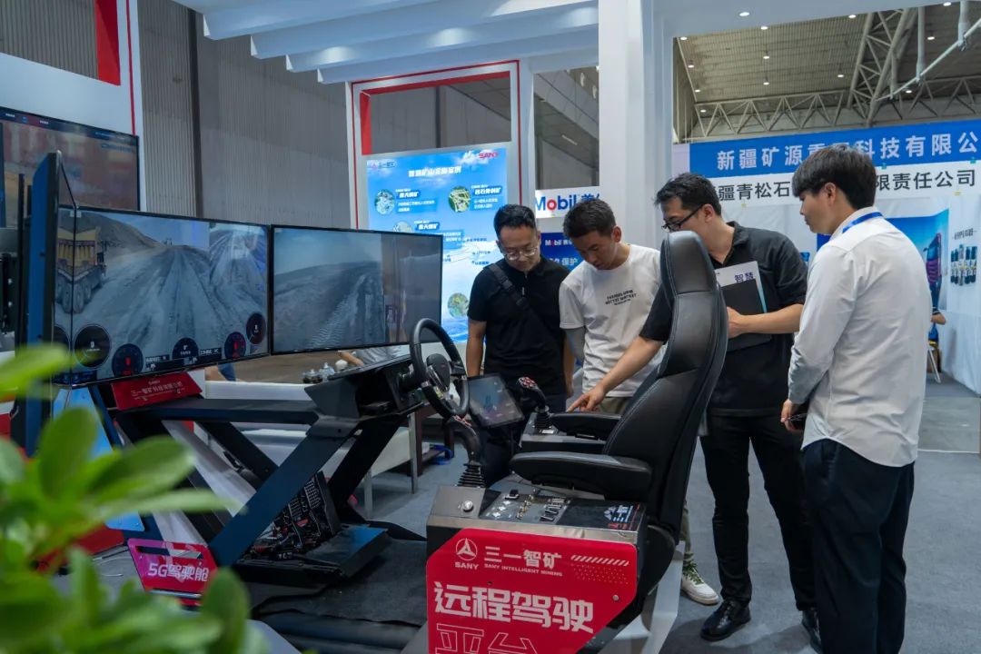 Hand in hand to create the future | Sany Intelligent Mine appeared at China Xinjiang International Coal Industry Expo