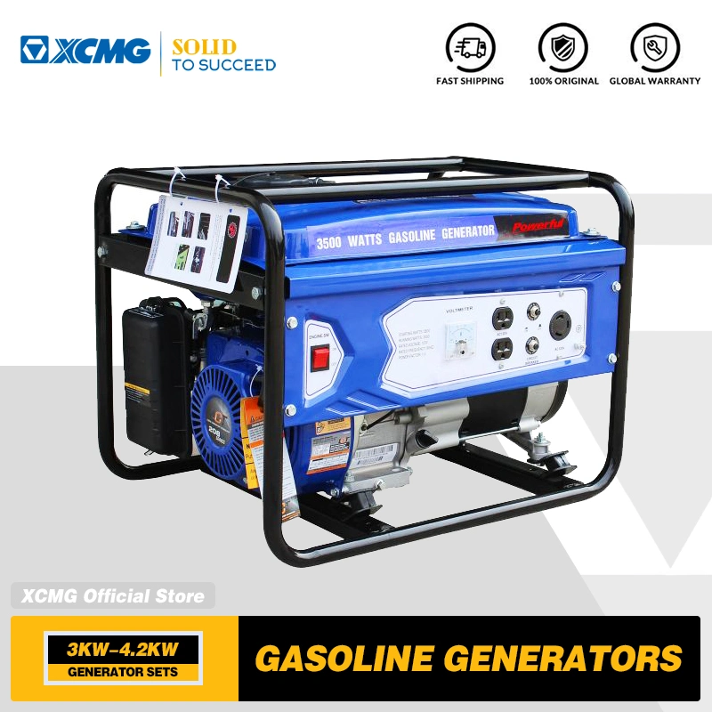 XCMG Official 3kw 3.7kw 4kw 4.2kw China Powerful Gasoline Generators Price for Sale