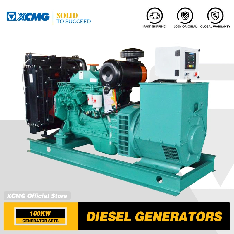 XCMG Official 100kw 125kVA China Power Diesel Generator Jhk-100GF Price for Sale