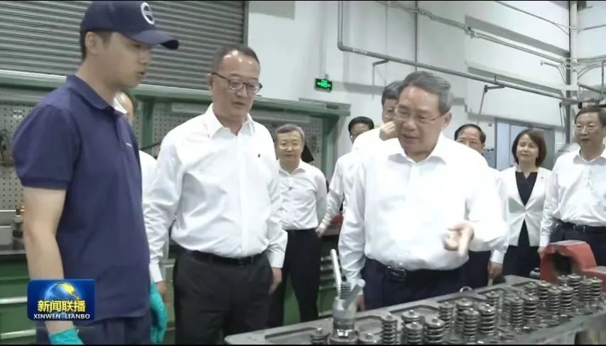 Li Qiang, Premier of the State Council, Visited Shanghai Jinqiao Base of Volvo Group