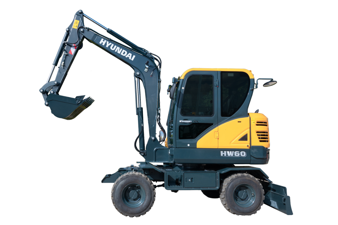 Powerful, Municipal Pioneer | Hyundai HW60 Wheel Excavator