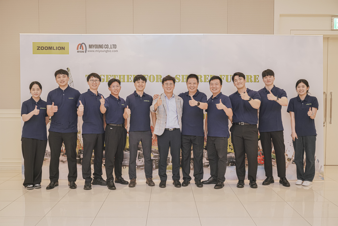 Zoomlion Construction Crane Promotion Conference Successfully Held in Korea