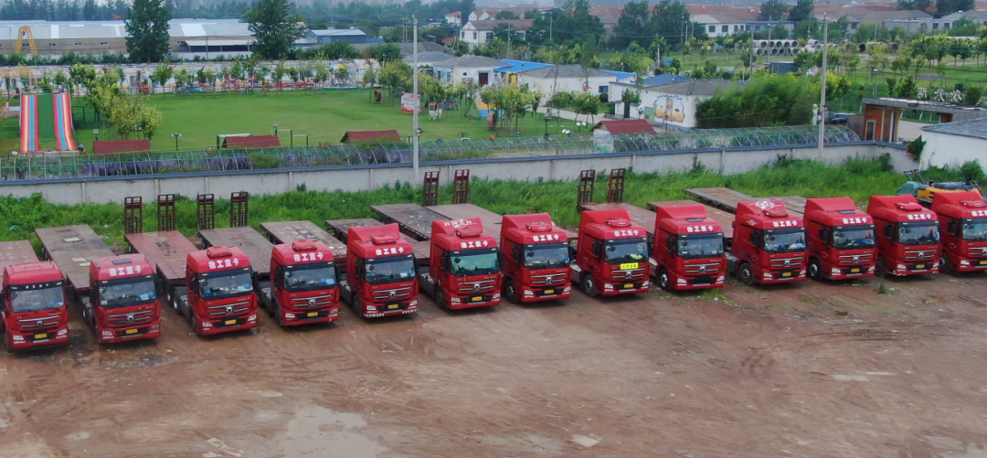 150 Hanfeng heavy trucks! Visit Hanfeng Benchmarking Customer — — Jiangsu Station