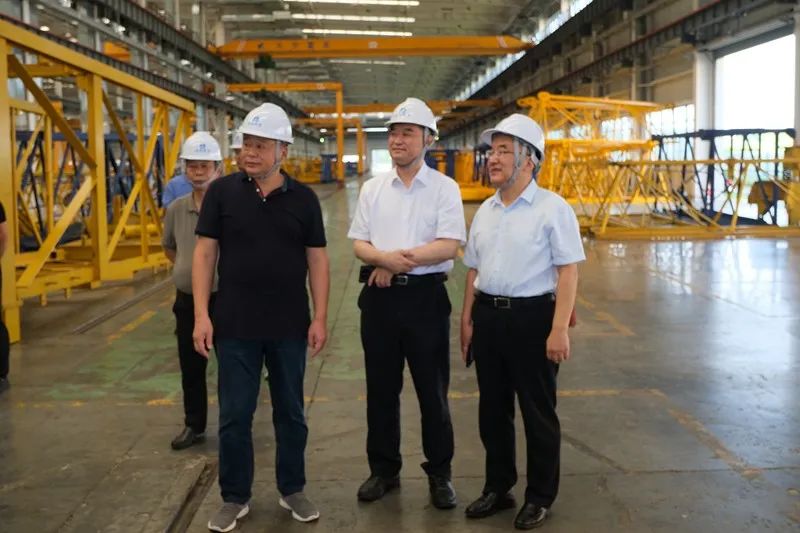 Su Zimeng, President of China Construction Machinery Industry Association, Visited Suzhou Remanufacturing Center of Shaanxi Construction Machinery Co., Ltd.