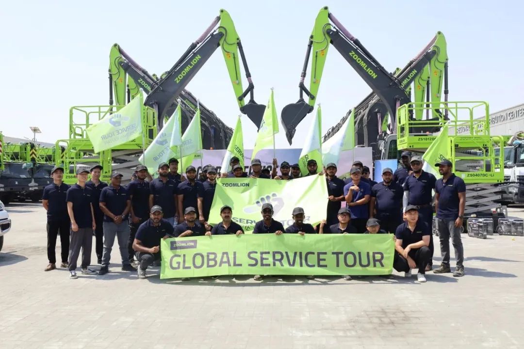 "Accompanied by ingenuity, accompanied by service and care" | 2023 Zoomlion Overseas Company Global Service Journey-Saudi Arabia Station starts with heart!