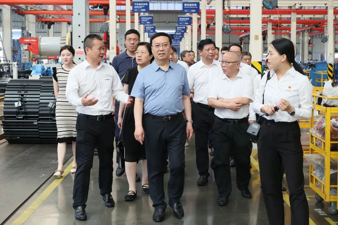 Publicity Department of the CPC Central Committee experts and scholars in the field of social sciences went to Shanhe Intelligence to investigate high-quality development