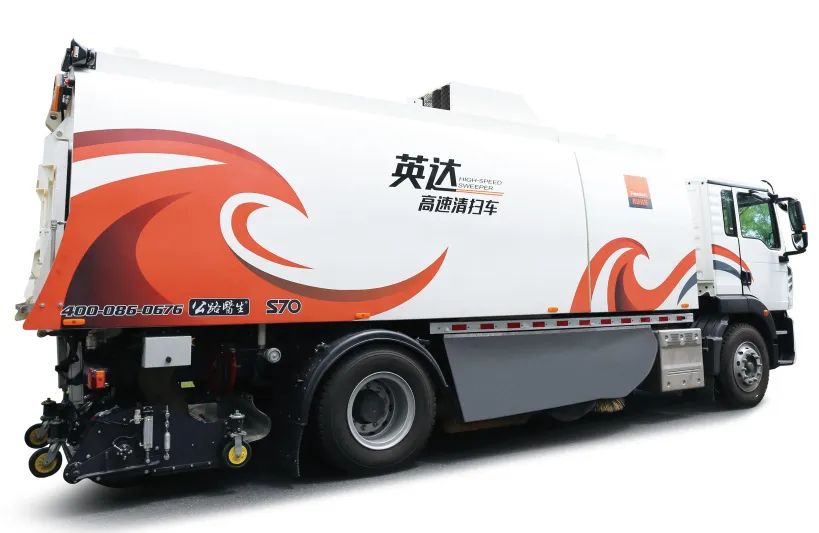 Safe, fast and efficient! Yingda S70 high-speed sweeper is on the line!