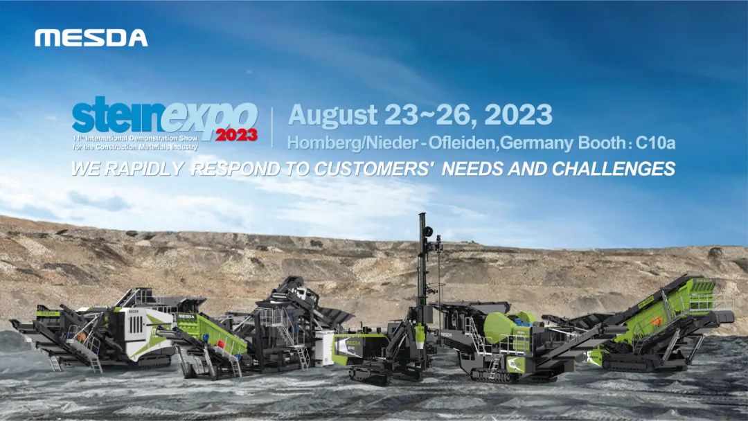 Let's go Steinexpo 2023 ! Mestar recommends to European customers our hybrid products developed to reduce energy consumption!