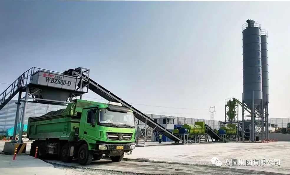 Fangyuan WBZ800-D Stabilized Soil Mixing Station Praised by Users