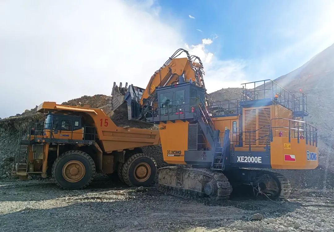 [User says] King of efficiency! XCMG Super Equipment Strives for Plateau Copper Mine