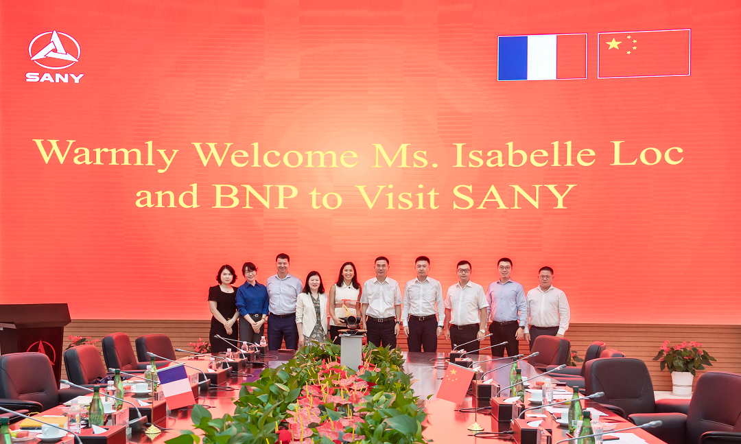 Sany Heavy Machinery Holds Global Strategic Cooperation Talks with France and Brazil Leasing