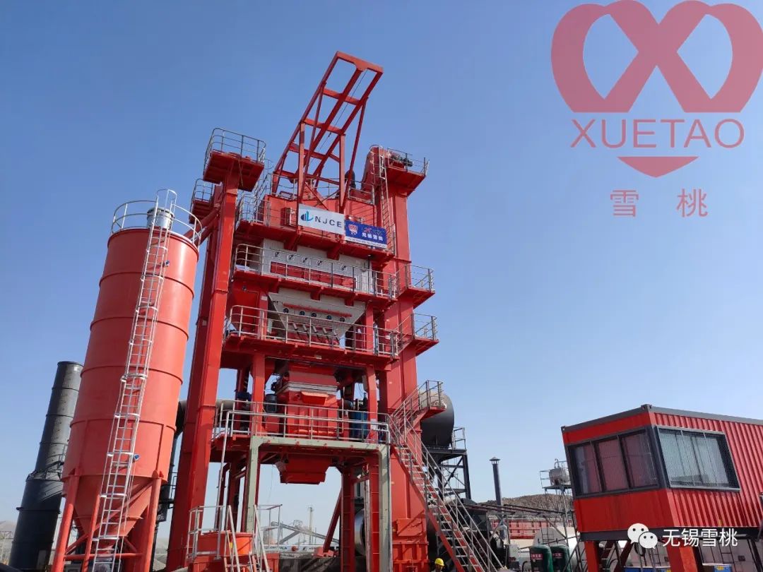 Wuxi Xuetao: The company's first asphalt mixing equipment exported to Tajikistan has been installed and discharged smoothly!