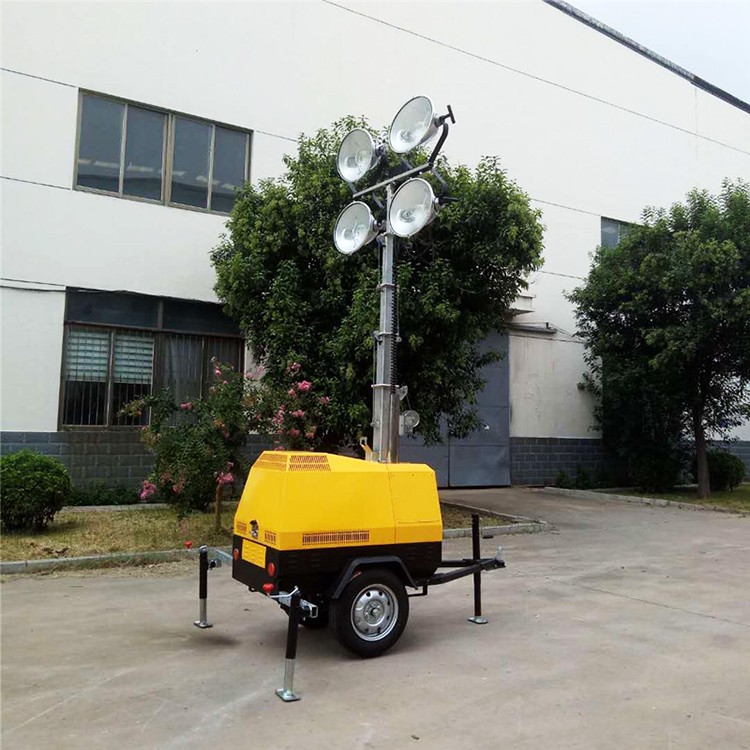 XCMG Official 7m China New Mobile Diesel Generator Explosion Proof LED Work Light Tower for Sale