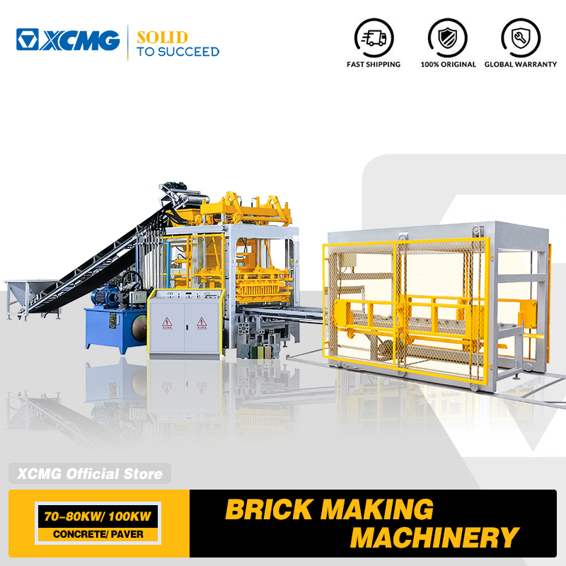 XCMG Official MM10-15 Concrete Block Brick Making