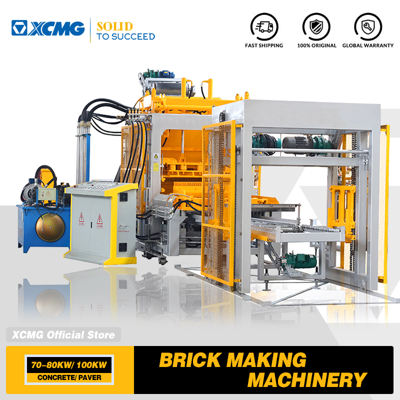 XCMG Official Mm8-15 Brick Moulding Machine Concre