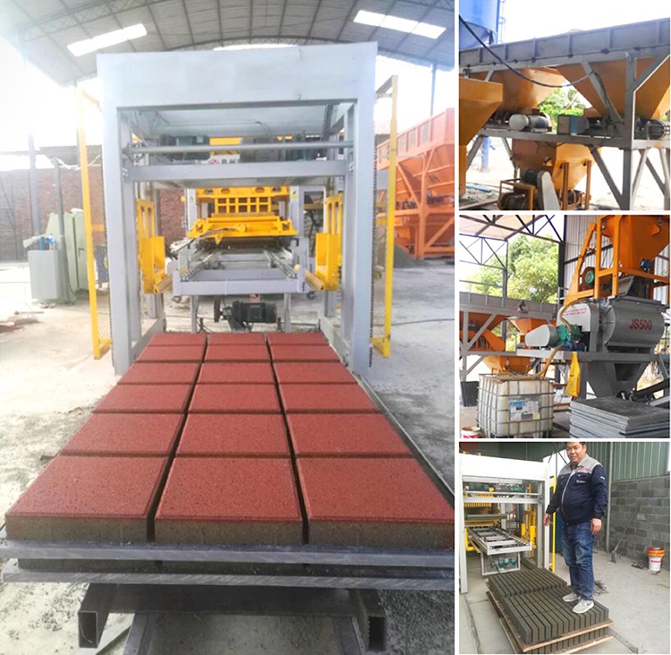 XCMG Official MM6-15 Automatic Concrete Block Making Machine for Sale