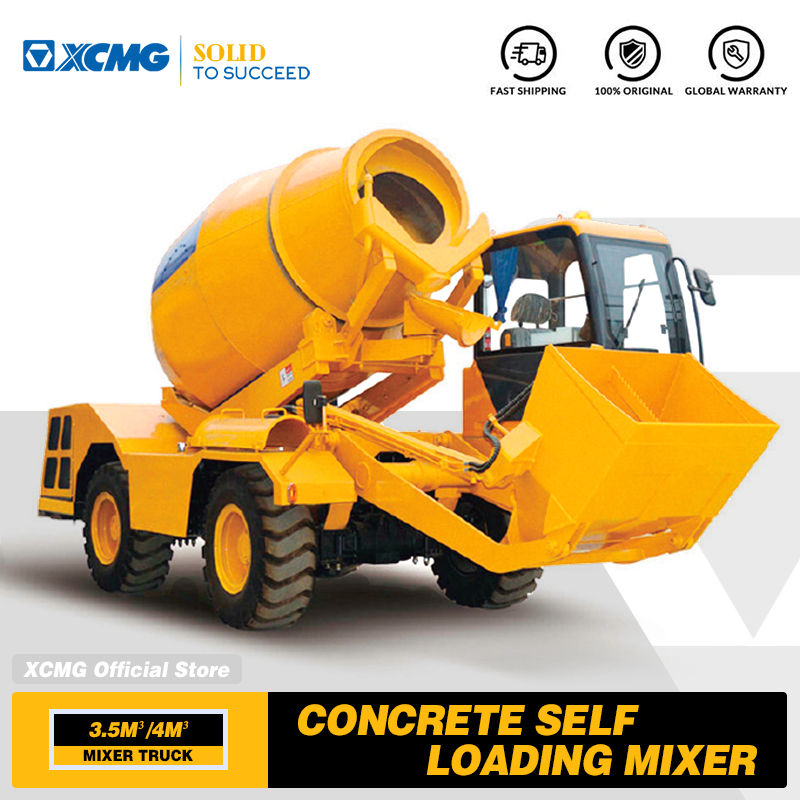 XCMG Official 3.5m3 Self-loading Mobile Concrete M