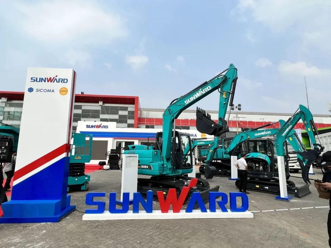 Intensive cultivation, growth against the trend! Sunward Intelligence Appears at Jakarta Mining Exhibition in Indonesia