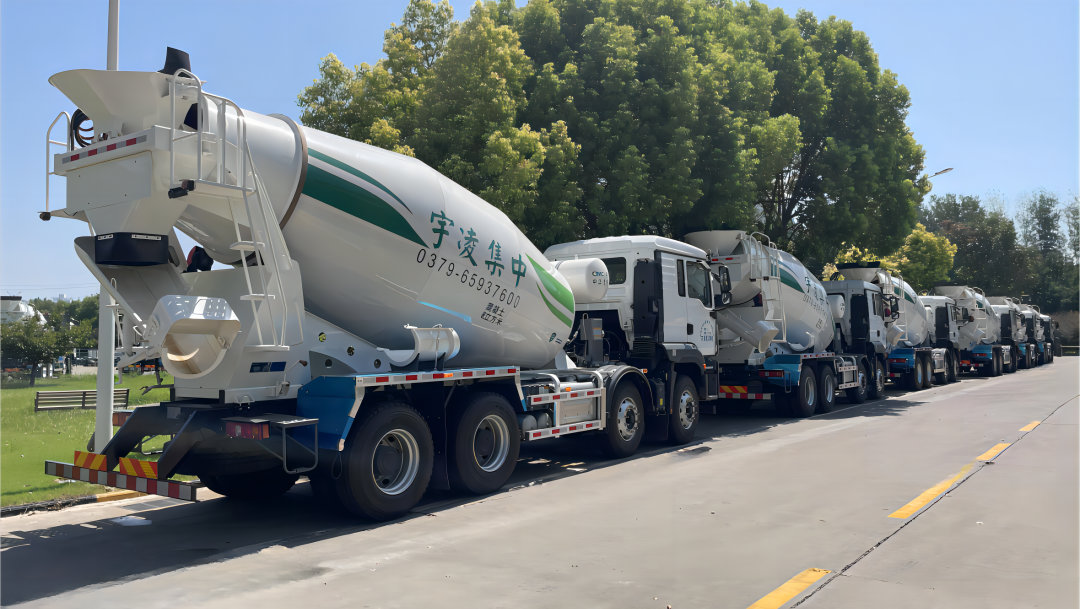 "I" is a mixer truck, and these are really important to "I".