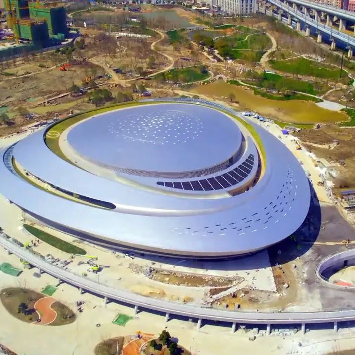 High combustion is coming! Zoomlion Intelligent High Machine Helps Hangzhou Electric Competition Center Build the Asian Games Dream Stage