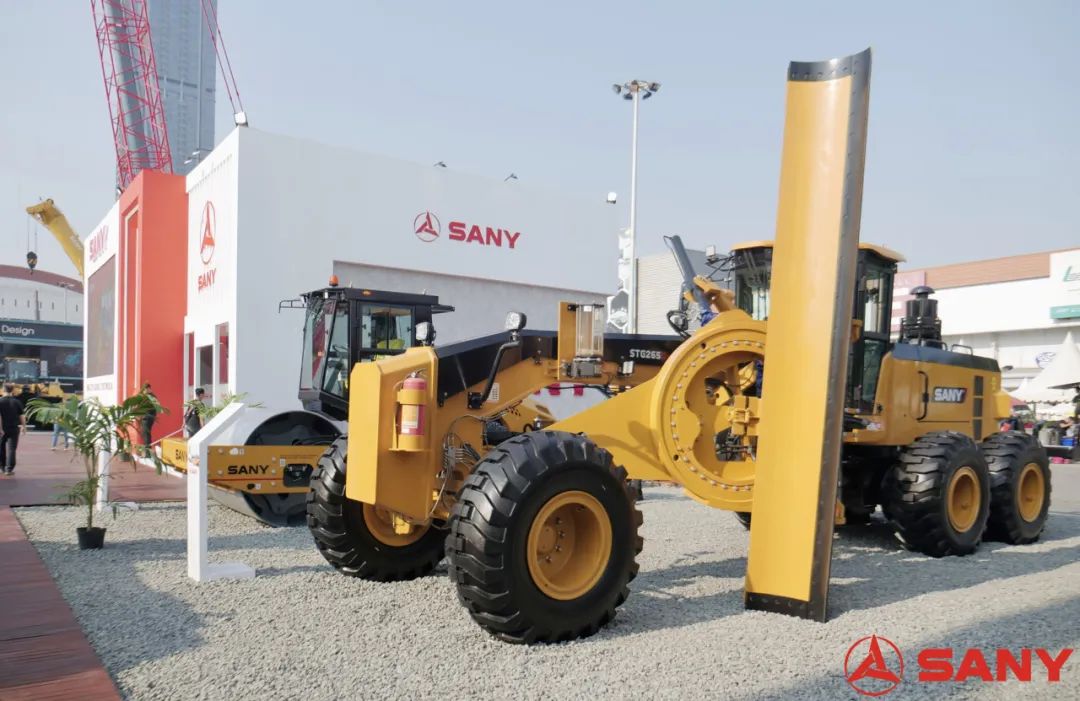 Sail overseas! Sanyi Road Machinery with "Infrastructure Experts" Group Appears at 2023 Indonesia Construction Machinery Exhibition!