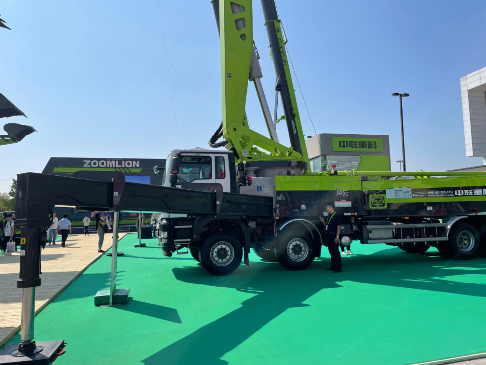 BICES 2023 | Digital, Efficient, Green and Reliable Zoomlion New Energy Concrete Machinery Widely Praised