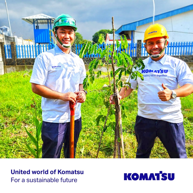 Komatsu: For the Future of Sustainable Development--The Power of "Many a little makes a mickle"