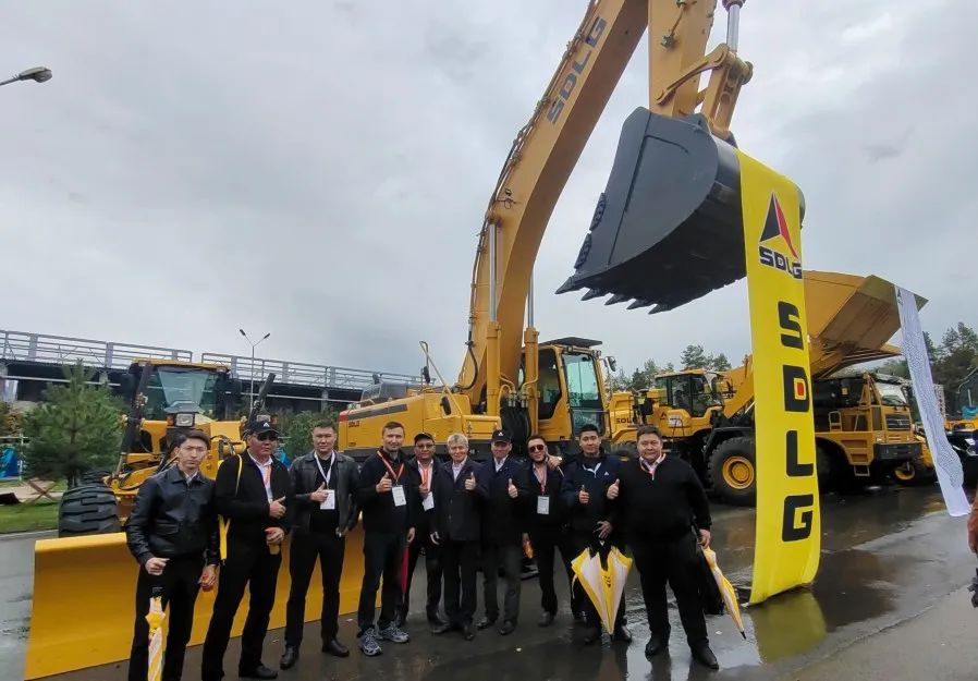 Shandong Lingong Complete Equipment Construction Solutions Make a Splendid Appearance at 2023 Central Asia Mining Equipment Exhibition