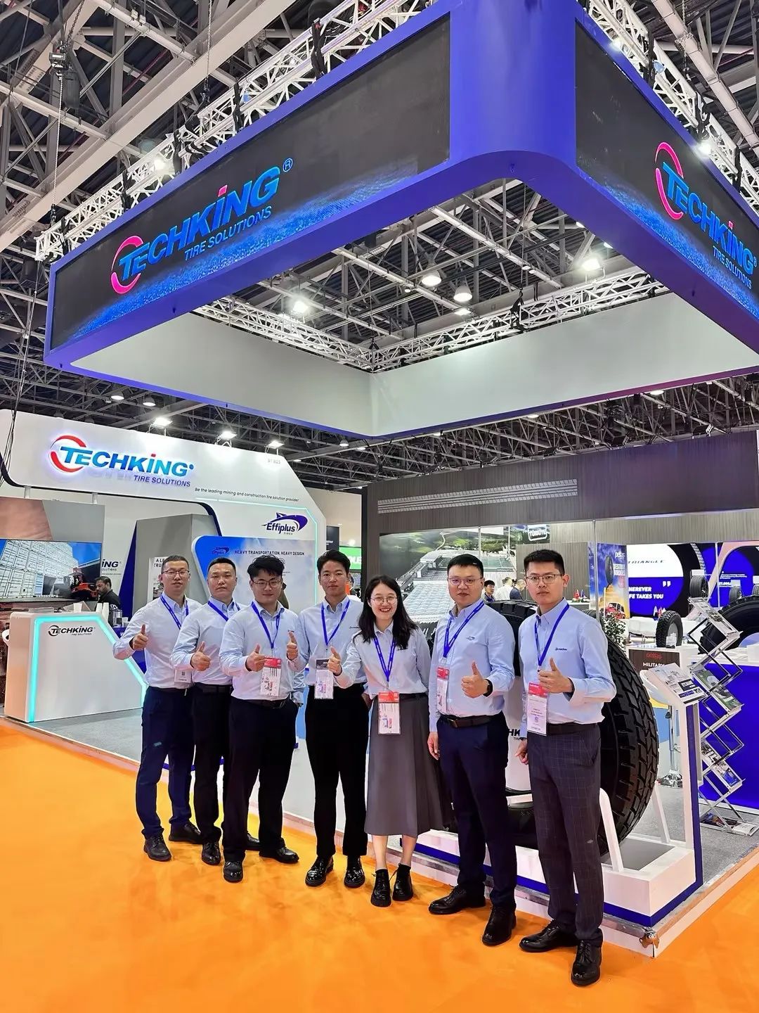 Dedicated, peace of mind! Taikaiying's Scenario-based Tires Appear at 2023 Dubai Exhibition